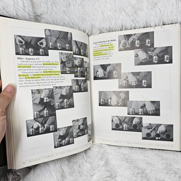 The Complete Cups And Balls 1998 First Edition By Michael Ammar No Dust Jacket - Picture 6 of 12